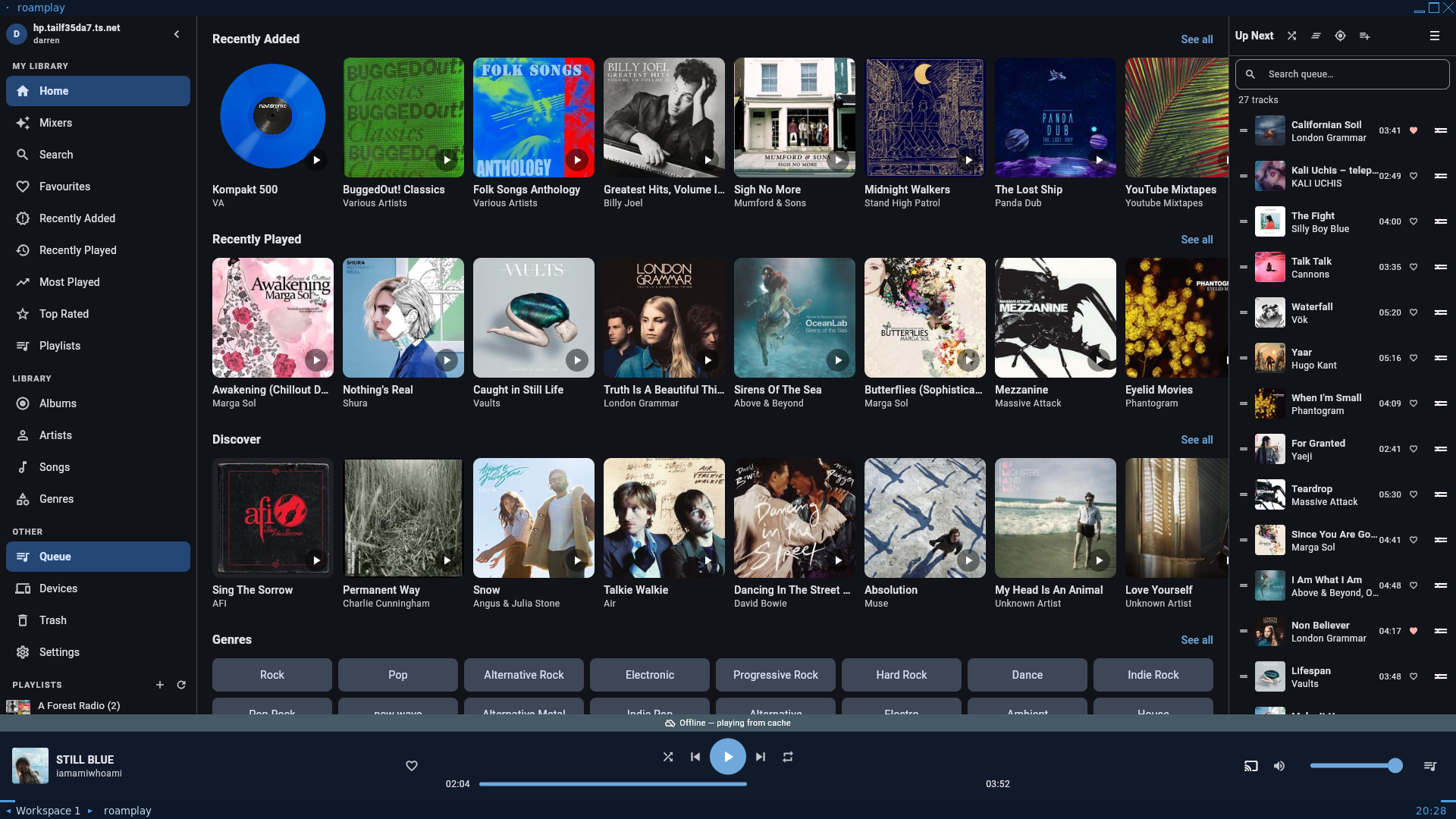 roamPlay media player